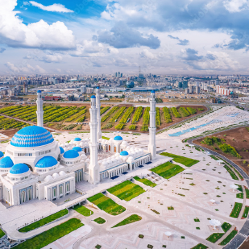 大清真寺+和平宫+阿特劳桥+巴伊杰列克观景塔+国家博物馆