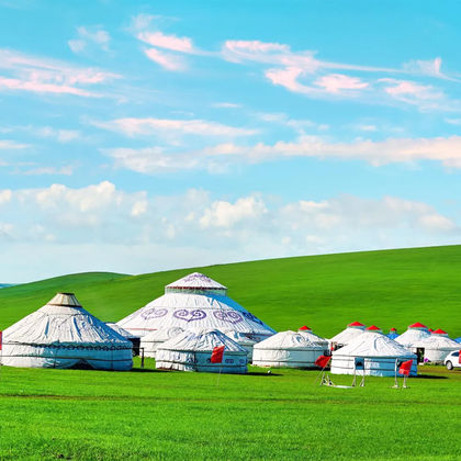 内蒙古呼伦贝尔大草原+莫尔格勒河景区+天下草原游牧部落一日游