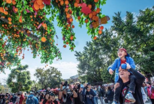 香港春节限定｜林村许愿节祈福嘉年华＋花车巡游展览＋点心午餐【走进林村许愿节祈福嘉年华：参与香港传统新春许愿仪式，亲手将愿望抛向许愿树，为新一年添好运】