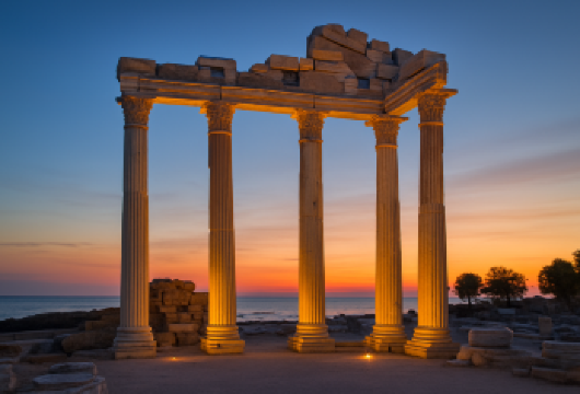 安塔利亚  地中海古迹一日游【一天走访地中海地区古城遗迹、神庙与自然景观，体验内容丰富。】