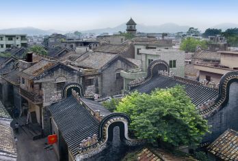 【沙湾古镇+海鸥岛+莲花山】广州番禺【中文司机，8小时VIP小团服务】