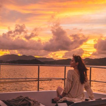 兰卡威夕阳帆船落日巡航半日游【当天可定 中文服务 酒水畅饮】