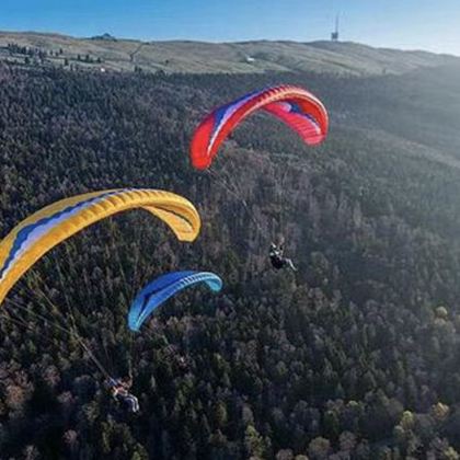 湖北荆门圣境山滑翔伞/动力伞【赠送摄影+专业教练一对一】