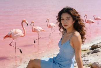 墨西哥坎昆粉红湖+火烈鸟一日游/行程可调-可定制【专属客服和本地中文司机，一家一团包车】