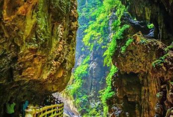 昆明九乡纯玩一日游【二环接◆可选新路线◆一手地接◆一价全含】【[一价全含]门票一价全含=九乡景区门票+溶洞+九乡张口洞单程索道；】