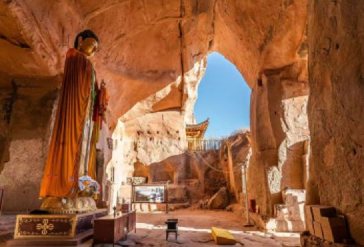 张掖七彩丹霞+马蹄寺一日游【景区直通车+小车团】【[出行无忧]张掖景点直通车，全程无购物。】