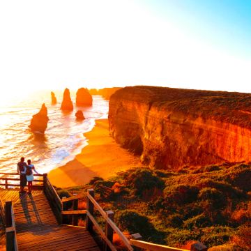 【懒人日落/可选包车】丨墨尔本大洋路步道+十二门徒岩一日游