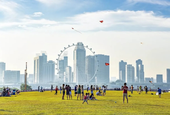 新加坡的花园城市：标志性地标、风景秀丽的公园【花园与历史：探索郁郁葱葱的植物园和花柏山的自然风光。标志性景观：欣赏滨海湾花园的擎天树。休闲娱乐：欣赏滨海堤坝的壮丽景色。】