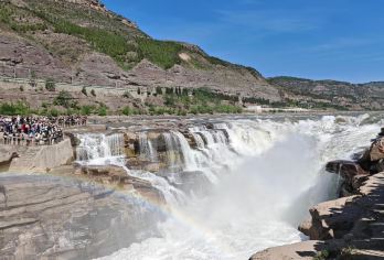 陕西黄河壶口瀑布+黄帝陵轩辕庙+南泥湾包车一日游【纯玩无购物，上门接送】