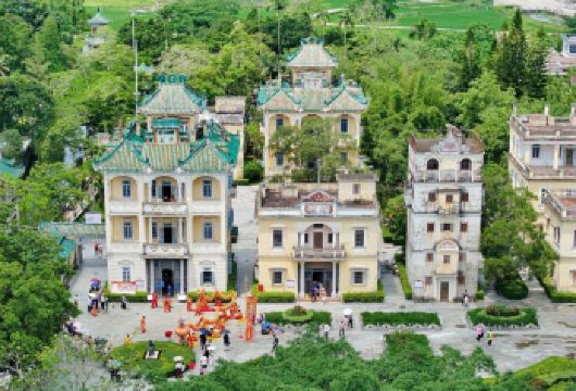 江门台山自力村中西建筑+立园唯美建筑一日游|私家小团上门接送【私家旅行：一单一团，不拼客，专属旅行； 品质服务：小车上门接送，专职司机护航】