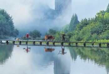 丽水仙都景区+鼎峰湖+小赤壁+朱潭山+河阳古民居 景点可调G【全程中文/英文/俄语/小语种服务，沟通无障碍，景点可调,多种车型可选】