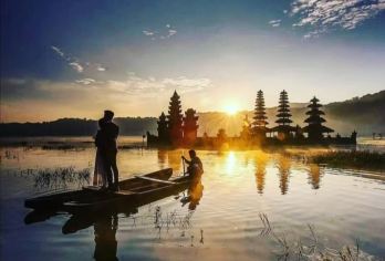 巴厘岛＋百度库＋水神庙＋双子湖一日游（行程可定制，包车游）【精品小团，包车出游，】