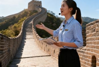 故宫+慕田峪一日游|多语种独立团导游【门票+包车】【扫清文化与语言障碍，深化游览体验】