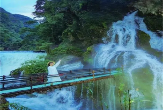 西昌九十九里温泉瀑布一日游【天然温泉·纯玩团·多上车点可选】【一山一水一温泉，山水温泉瀑布完美体验】