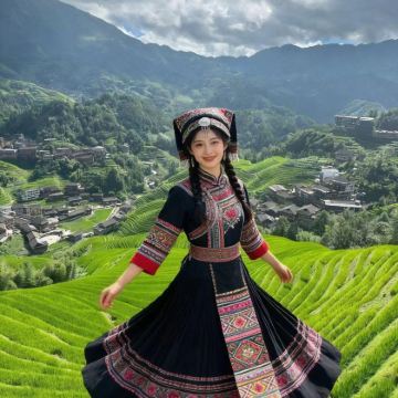 【6人小团|拼团/包团】桂林龙脊梯田-黄洛瑶寨+金坑大寨