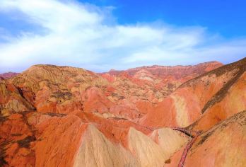 山水画卷与护城堡垒的碰撞·水墨丹霞+永泰古城+黄河铁桥一日游【[真精品小团]封顶6人团，市内免费接送，纯玩无购物，景区游玩时间足够】
