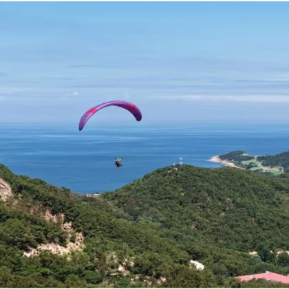 山东威海环翠区海景滑翔伞【俯瞰美丽海景+教练一对一】