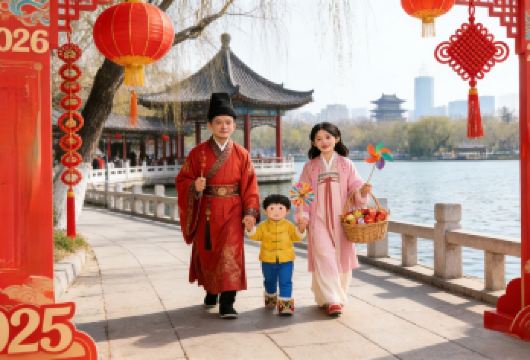 【泉城贺岁】9人小团+趵突泉赏花灯+大明湖泛舟+明府城寻年味【[放心选]品质保证，，门票全含，跟团也自由。】