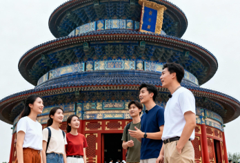 天坛公园（含联票 可选多种团型、中/英/粤语种导游）半日游【深度文化探索｜2.5小时深度精讲，解锁天坛祭天礼制隐秘史与声学建筑智慧，知识量拉满】