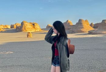 【优质导游团】敦煌西线一日游纯玩团雅丹+玉门关+阳关+遗产城【[欣美品质]纯玩无购物，赠送不限量矿泉水，敦煌杏皮水，餐包】