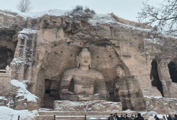 云冈石窟冬季特惠讲解服务【1、云冈讲解服务门票+讲解+蓝牙耳机（一票全含）】