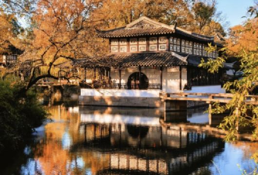 【纯玩12人小团 晚班 】拙政园+虎丘+寒山寺+山塘街一日游【[精致小团]团队人数12人内，舒适慢游，游玩时间充分，不急不赶】