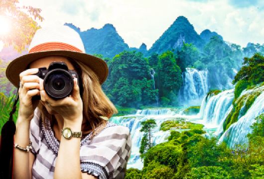 南宁+德天跨国瀑布+明仕田园竹筏一日游【私家团/大巴团可选】【[边关画卷]◑领略德天中越边境异域特色风情，近距离感受跨国瀑布的磅礴气势 ◑成人已含明仕田园竹筏游票】