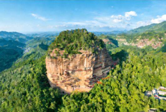 天水麦积山石窟+仙人崖一日游【优秀讲解、小团纯玩、时间自由】【麦积山历史全览】