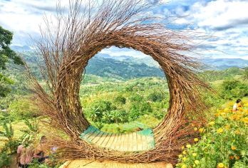 菲律宾宿务佛手空中花园+布塞山观景台+莉亚神庙+SM+SPA【不起早，睡到自然醒，中午12:00出发，打卡宿务网红小众景点，踏上宿务之巅，秒变ins风！】