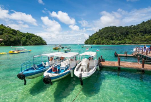 沙比岛+马奴干岛一日游【自营专线+海鲜自助午餐+水上玩乐】【畅游双岛，舒适快艇出海，中/英文导游陪同更省心舒心】