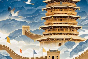 山西雁门关+应县木塔一日游【精品18人团|轻奢体验】【[专属礼遇]私密全程VIP通道，避开人潮，享受雁门关落日余晖下的烽火台沉思；】