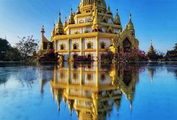 德宏勐焕银塔景区+芒市大金塔+莫里瀑布+包车/一日游/导游O【全程中文/英文/小语种服务，沟通无障碍，景点可调】