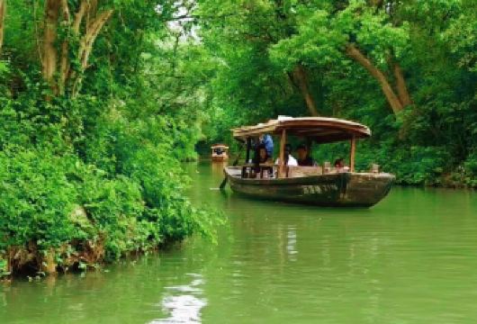 杭州法喜寺+灵隐飞来峰+西溪湿地公园+钱塘江一日游中英文服务【可提供英文及小语种导游服务-往返接送-可选导游】