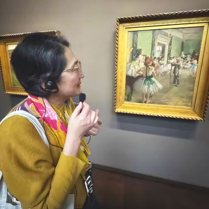 法国巴黎奥赛博物馆中文讲解半日游持证官导1.5小时6人小团