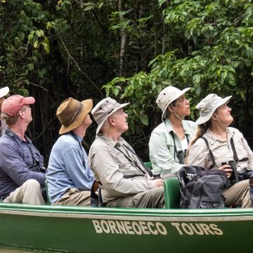 山打根：京那巴当岸日出、日落或夜间野生巡游门票