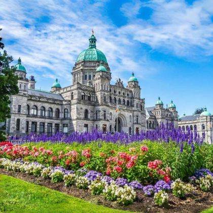 加拿大维多利亚一日游【温哥华往返/含BC轮渡/宝翠花园】