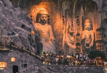 洛阳龙门石窟+洛阳博物馆+白马寺包车一日游-可英文服务【可提供英文及小语种导游服务-往返接送-可选导游-可代订门票】