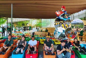 大叻：马里奥赛车 - 蒙古乐园 - 乡村小团【像马里奥赛车一样穿越大叻的山丘，在异想天开的蒙古乐园拍摄梦幻般的照片，并深入体验当地的农场生活——一个令人难忘的小】