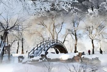 雾凇岛奇观/散客拼团【横穿雾凇岛】