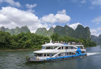 私家团｜拼小团阳朔漓江三星四星五星船含遇龙河双人竹筏漂游【漓江+遇龙河+相公山+兴坪古镇20元背景+千里江山经典线路必打卡】