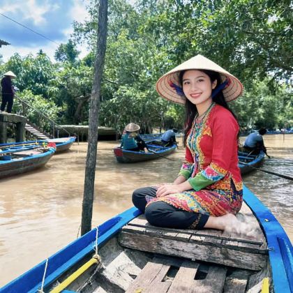 胡志明湄公河一日游【独立包团+传统手划船游椰林+上门接送】