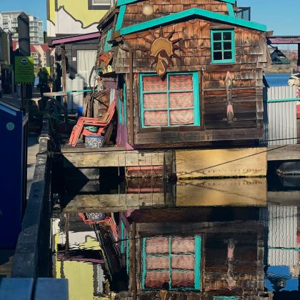 加拿大温哥华维多利亚渔人码头-部查花园-魁达洛古堡