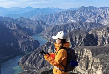 珍珠湖徒步1日【向阳口村+京郊贝加尔湖+小众路线+9km】【“翡翠腰链”般的珍珠湖】