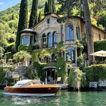 科莫小镇往返：瓦伦纳-伦诺-德尔巴比亚内罗别墅【不含门票】