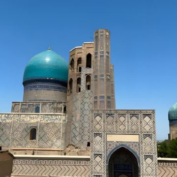 撒马尔罕比比哈内姆清真寺+夏伊辛达陵墓+古尔-埃米尔陵一日游