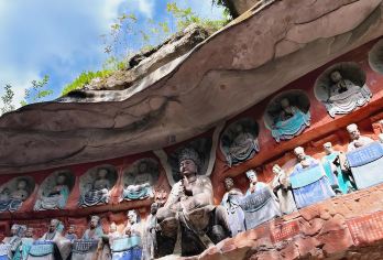 8人小团重庆大足石刻一日游纯玩宝顶山北山博物馆人工4小时精讲【纯玩无购物，每车最多8位游客，商圈酒店上门接，不用自行前往集合】