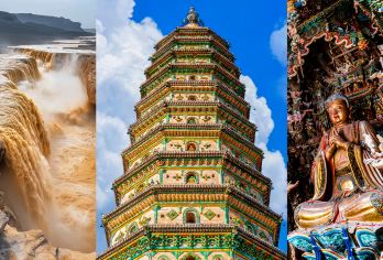 【上门接+全程精讲】壶口瀑布+小西天+广胜寺一日游 纯玩【[灵活便捷畅行无忧]市区上门接·随走随停捕捉沿途风光，精心规划行程，避开拥堵，高速直达】