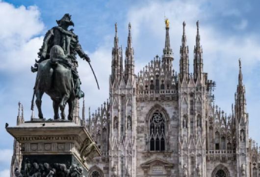 【热那亚出发】米兰大教堂+十字拱长廊+斯福尔扎城堡包车一日游【米兰市区经典路线[中文专车+行程可调]】