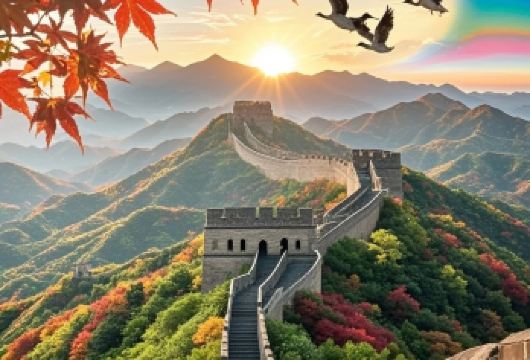 北京八达岭长城一日游【含门票+往返车费+导游讲解】【八达岭长城包含往返车费+长城门票和导游】