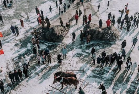 千年祭湖醒网，万里冰湖出鱼，查干湖冬捕暖车5座/7座可选【1单1团·纯玩·专车 上门接送】